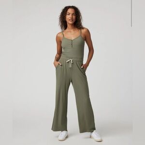 Vuori Sage Green Jumpsuit
